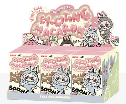 The MONSTERS-Exciting Macron Vinyl Face Blind Box-Genuine Products